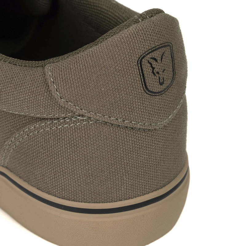 Fox Khaki Canvas Shoes